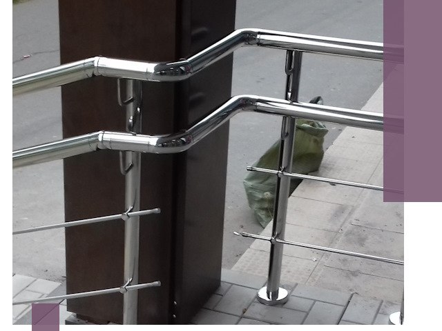 Монтаж поручней из нержавеющей стали в Солнечногорске качественно и быстро